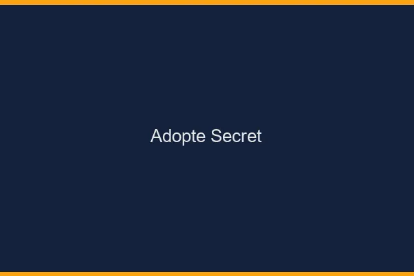 Adopte secret