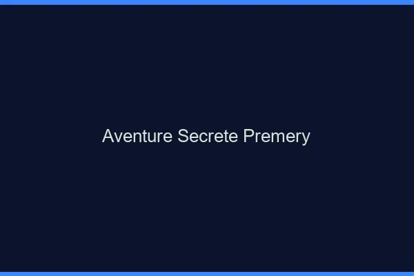 Aventure Secrète Prémery