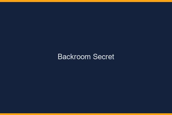 Backroom secret