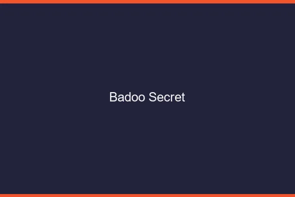 Badoo secret