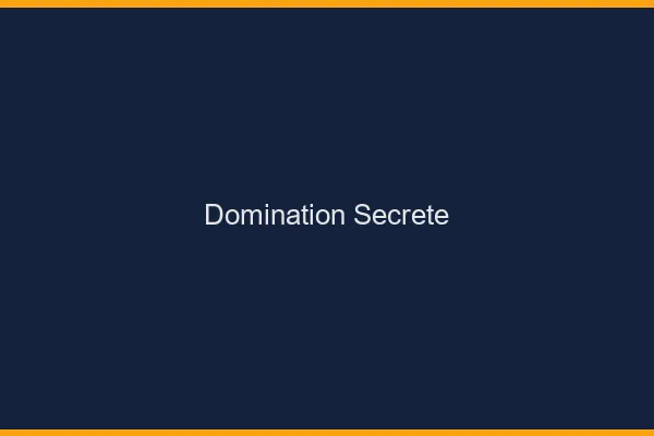 Domination secrète