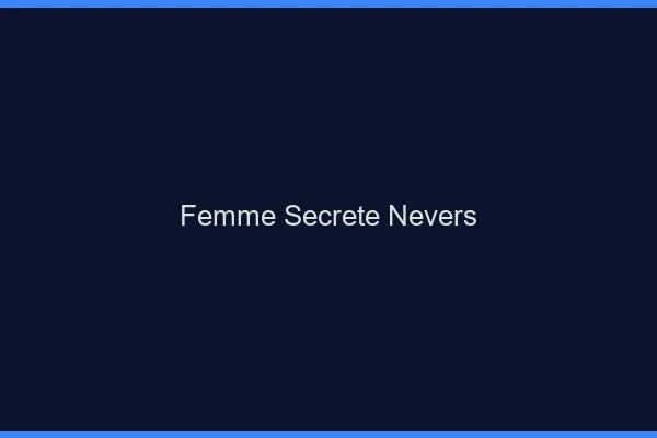 Femme secrète Nevers
