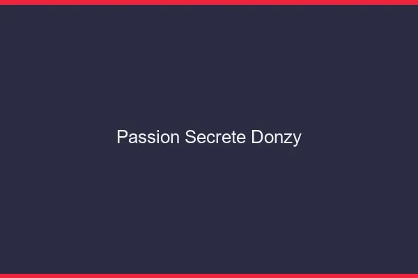 Passion Secrète Donzy