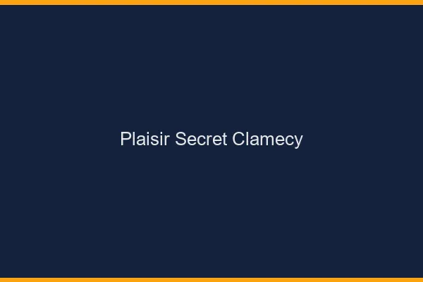 Plaisir Secret Clamecy
