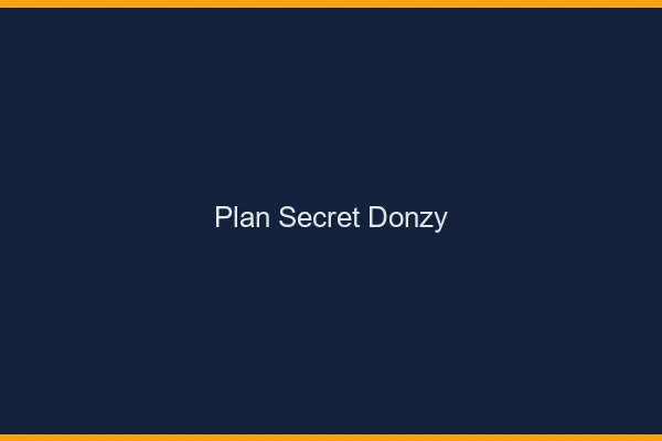 Plan Secret Donzy