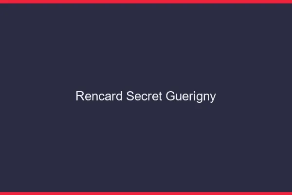 Rencard Secret Guérigny