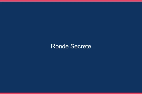 Ronde secrète