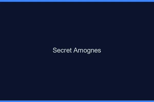 Secret Amognes