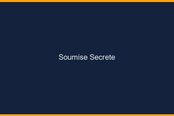 Soumise secrète